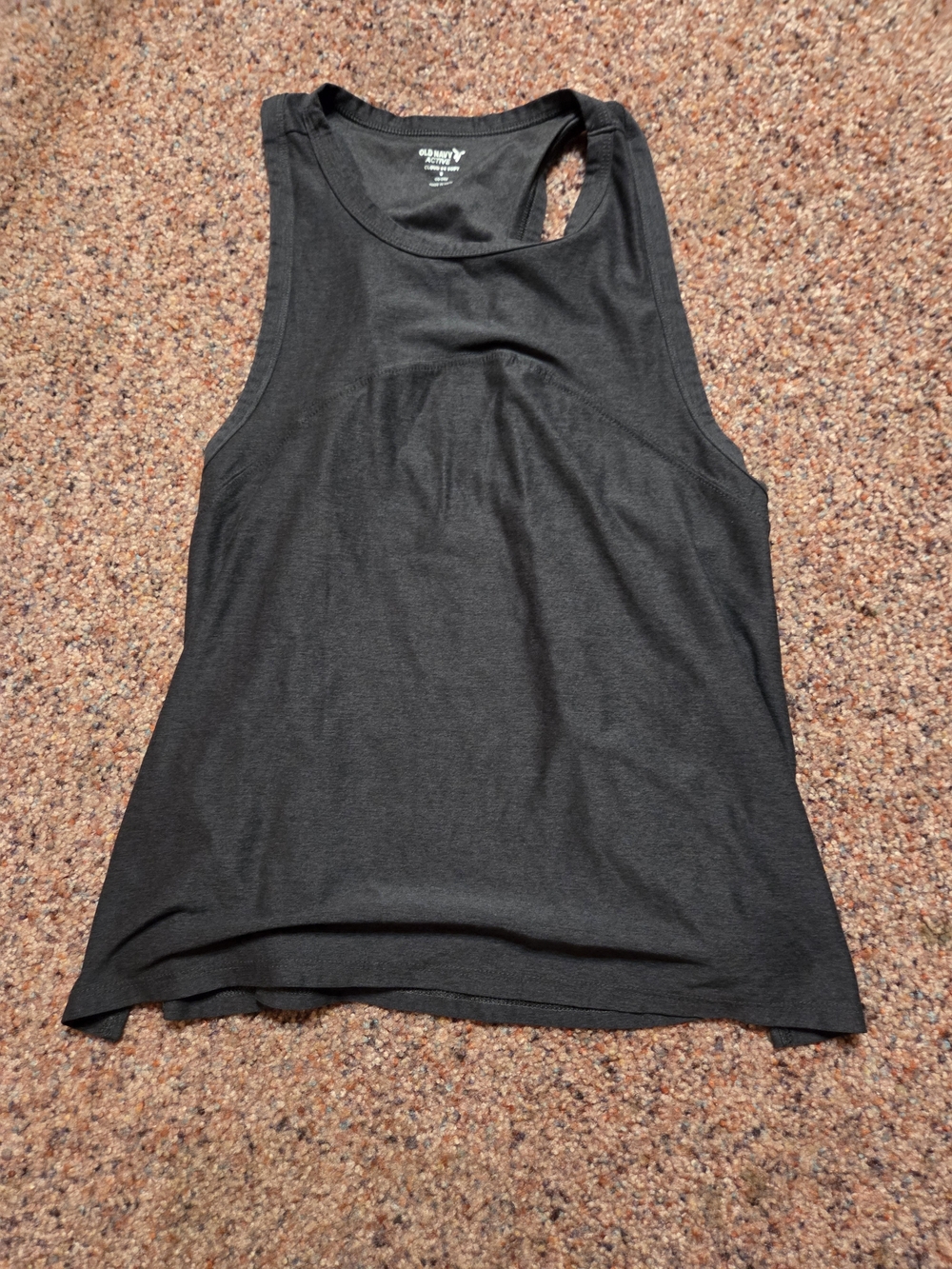 Old Navy Women's Black Racerback Tank Top